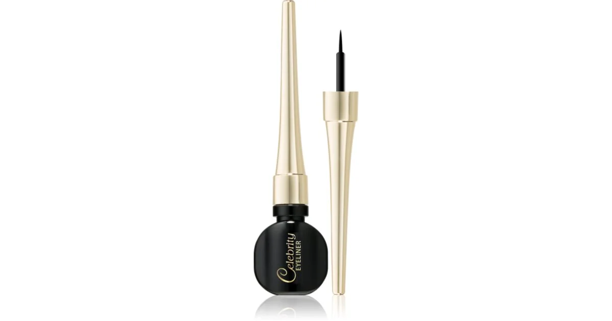 Eveline Cosmetics Celebrities Eyeliner Liquido Colore Nero 3 Ml