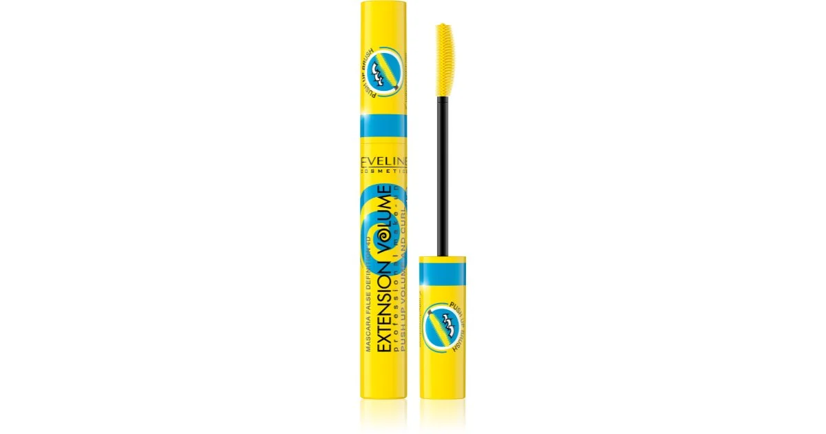Eveline Cosmetics Extension Volume Mascara Effetto Push-Up 10 Ml