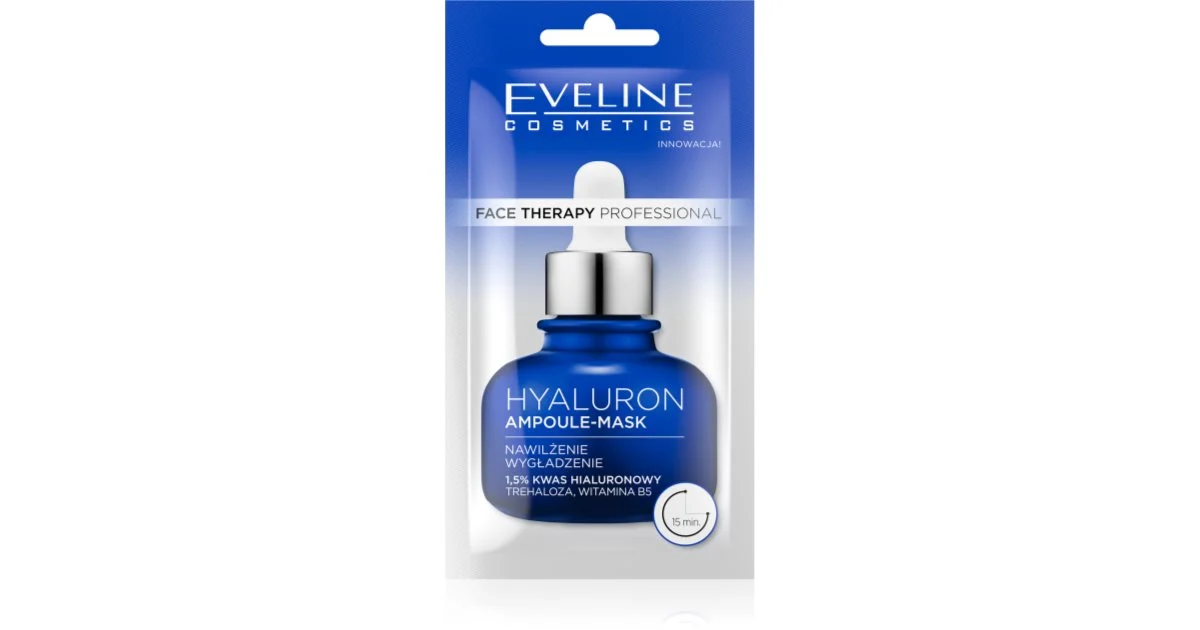 Eveline Cosmetics Therapy Hyaluron Maschera In Crema Effetto Idratante 8 Ml