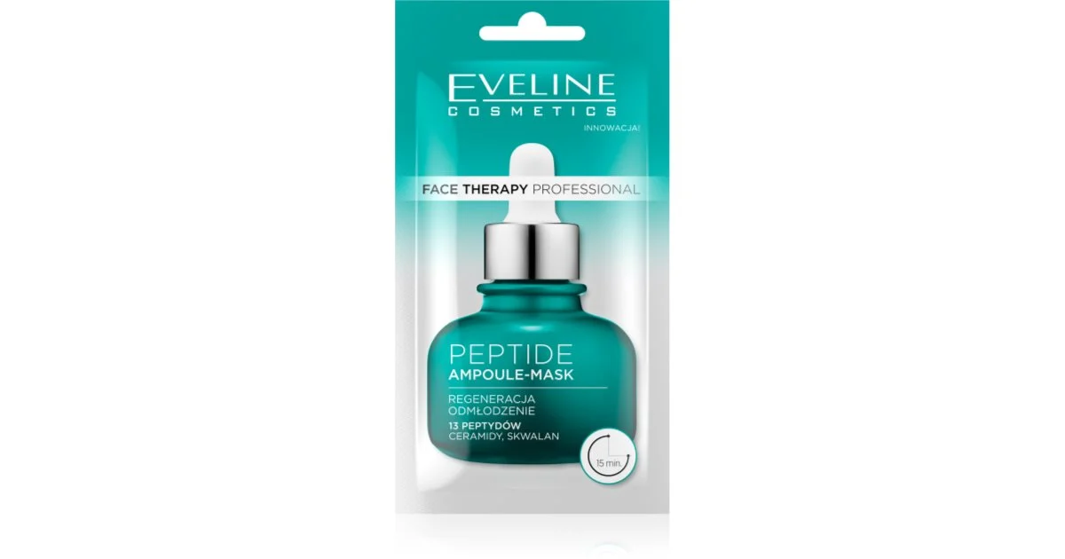 Eveline Cosmetics Therapy Peptide Maschera In Crema Per La Rigenerazione Della Pelle 8 Ml