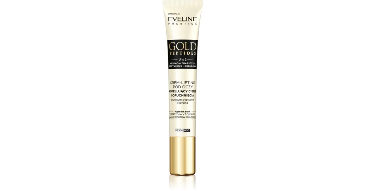 Eveline Cosmetics Gold Peptides Crema Liftante Per Il Contorno Occhi 20 Ml