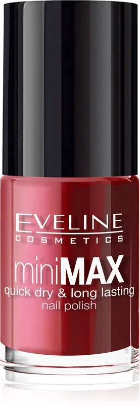 Eveline Cosmetics Mini Max Smalto Per Unghie E Asciugatura Rapida Colore 521 5 Ml