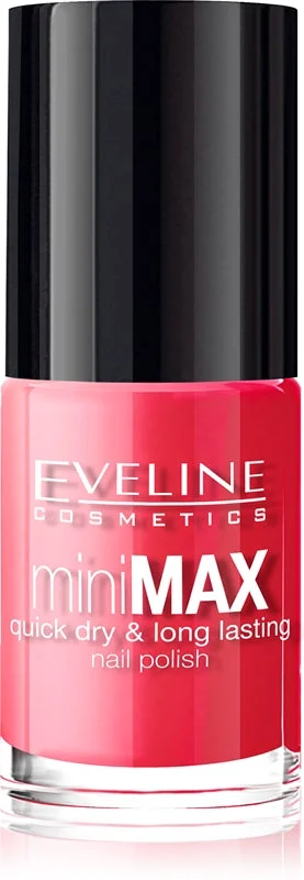 Eveline Cosmetics Mini Max Smalto Per Unghie E Asciugatura Rapida Colore 371 5 Ml