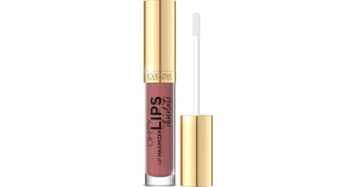 Eveline Cosmetics Oh! My Lips Maximizer Labbra Lucidalabbra Con Veleno D'Api Colore Cioccolato 4,5 Ml