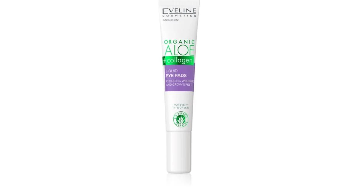 Eveline Cosmetics Aloe Biologica +Collagene Gel Occhi Antirughe 20 Ml