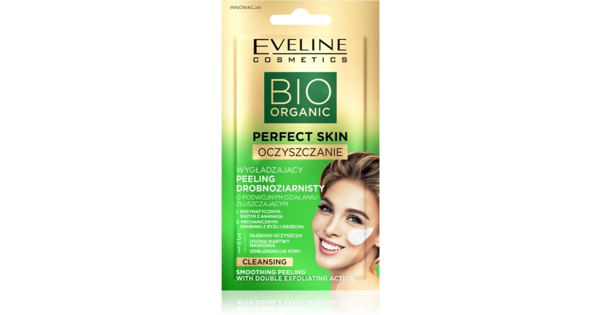 Eveline Cosmetics Perfect Skin Doppia Esfoliazione Scrub Lisciante 2 In 1 8 Ml