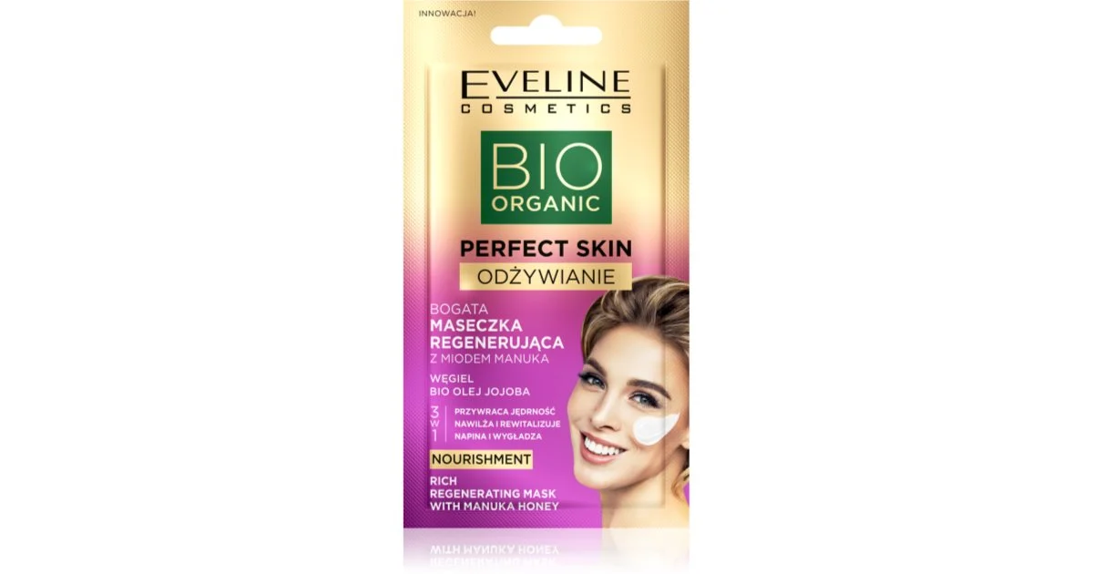 Eveline Cosmetics Perfect Skin Manuka Honey Maschera Rigenerante Intensa 8 Ml