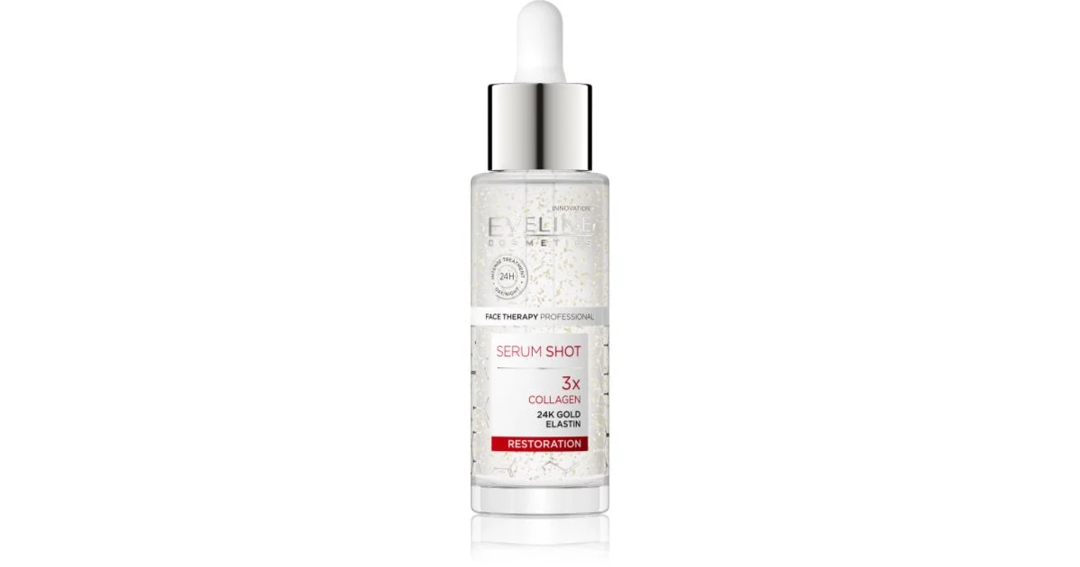 Eveline Cosmetics Shot Siero 3X Collagene Rigenerante Con Collagene 30 Ml