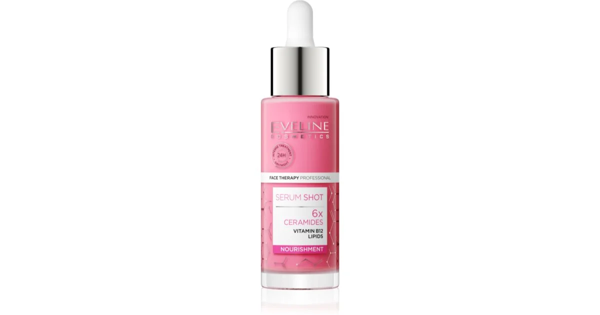 Eveline Cosmetics Shot Siero 6X Ceramidi Idratante Intenso 30 Ml