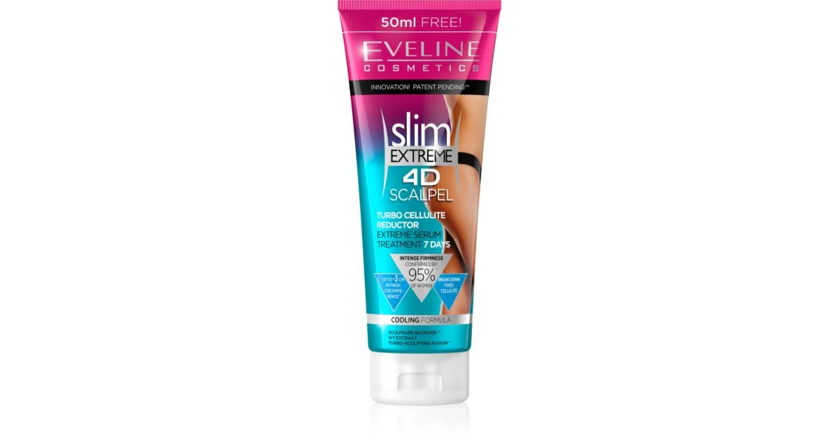 Eveline Slim Extreme 4D Bisturi Turbo Cellulite ridottore 250 ml