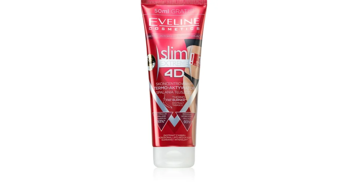 Eveline Slim Extreme 4D Termoattivatore Concentrato Brucia Grassi 250 ml