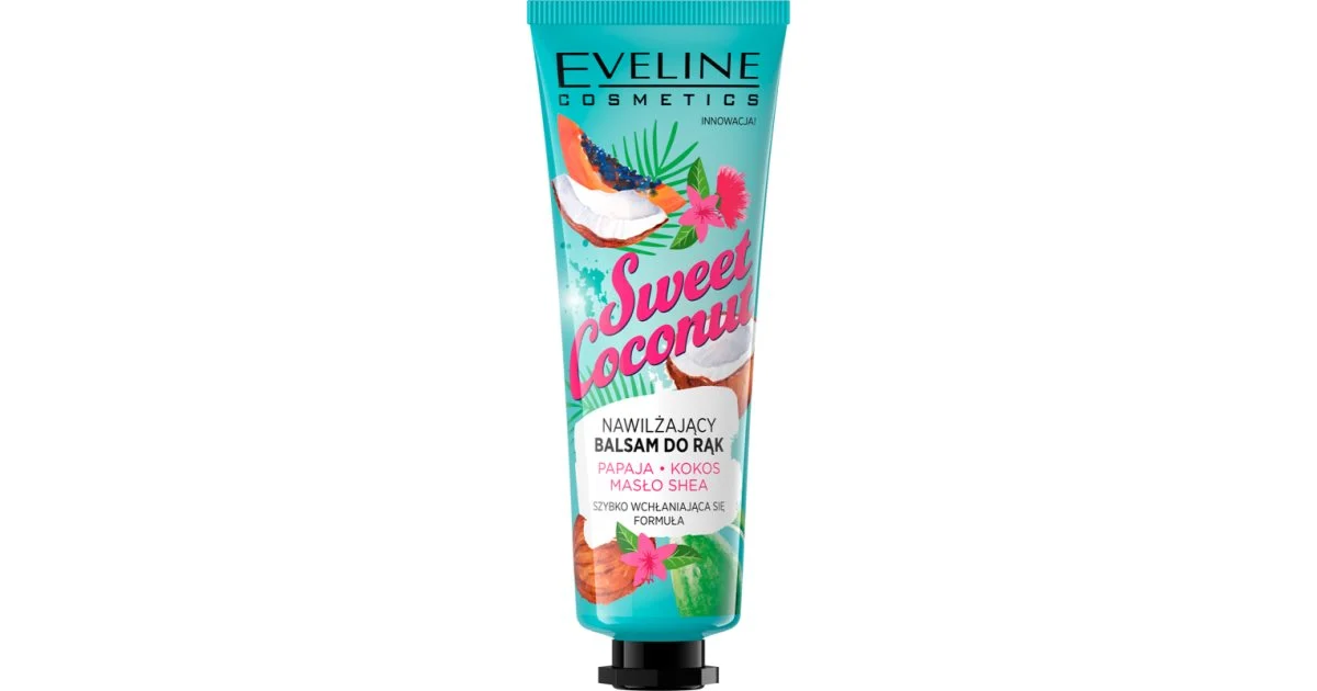 Eveline Cosmetics Sweet Coconut Balsamo Trattante Mani 50 Ml
