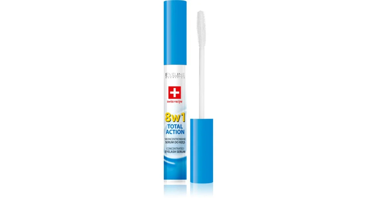 Eveline Cosmetics Total Action Siero Per Ciglia 8 In 1 10 Ml
