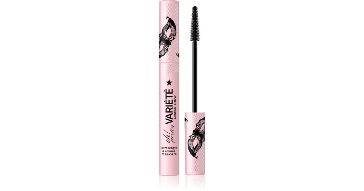 Eveline Cosmetics Variété Oh! Pretty Mascara Volumizzante E Allungante Nero 10 Ml