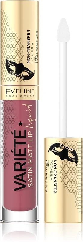 Eveline Cosmetics Variété Rossetto Liquido Con Finish Colore Opaco 03 Berry Shake 4,5 Ml