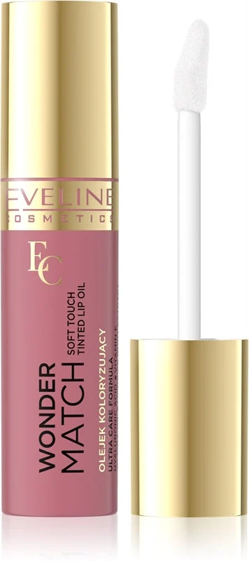 Eveline Cosmetics Wonder Match Olio Idratante Per Le Labbra Colore 03 Strawberry Ice Cream 5 Ml