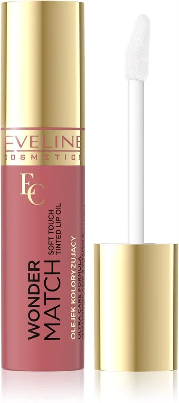 Eveline Cosmetics Wonder Match Olio Idratante Per Le Labbra Colore 04 Raspberry Sorbet 5 Ml