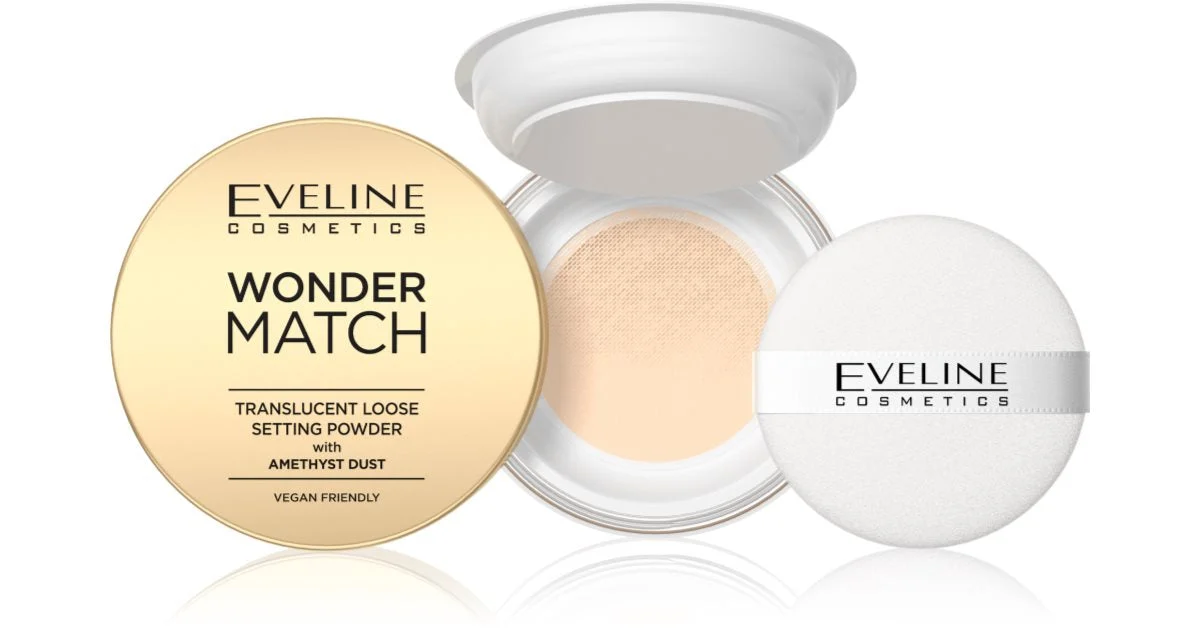 Eveline Cosmetics Wonder Match Polvere Fissante Trasparente 6 G