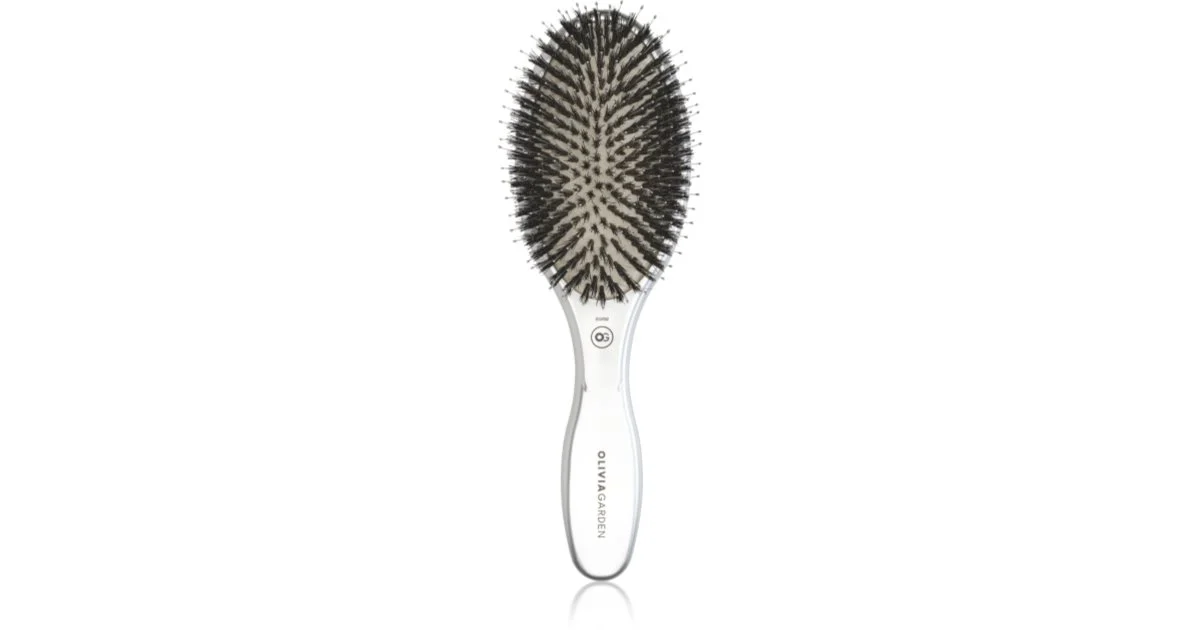 Olivia Garden Expert Care spazzola per capelli con setole di nylon e di cinghiale