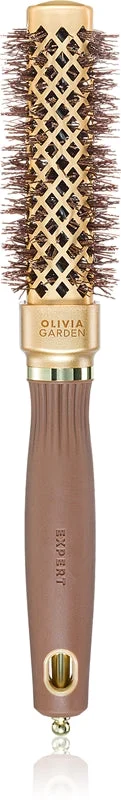 Olivia Garden Expert Straight Wavy spazzola quadrata per l’asciugatura con il phon 20 mm