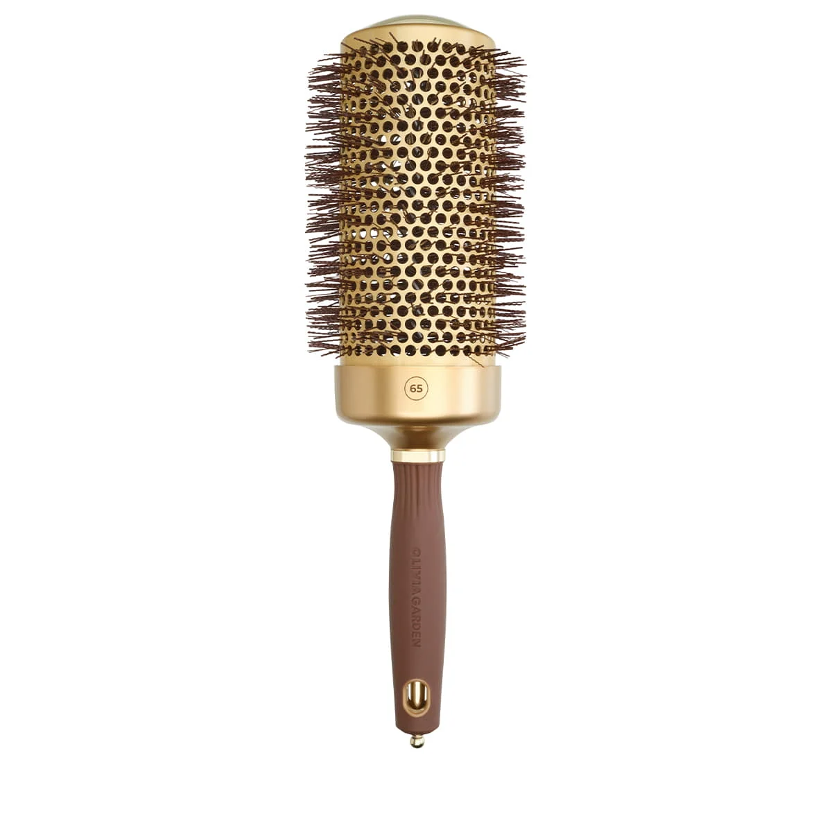 Olivia Garden Expert Blowout Speed Setole ondulate Oro e Marrone 65 1 U