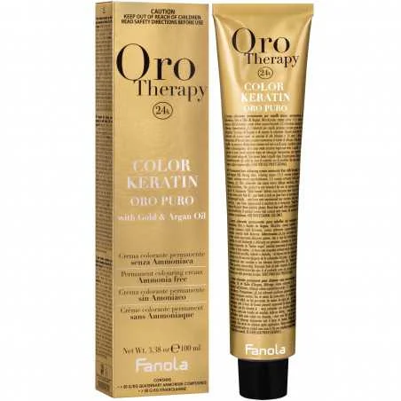 Tinture per capelli Fanola Oro Therapy - Gamma di colori a colori 1.10 | Blu nero