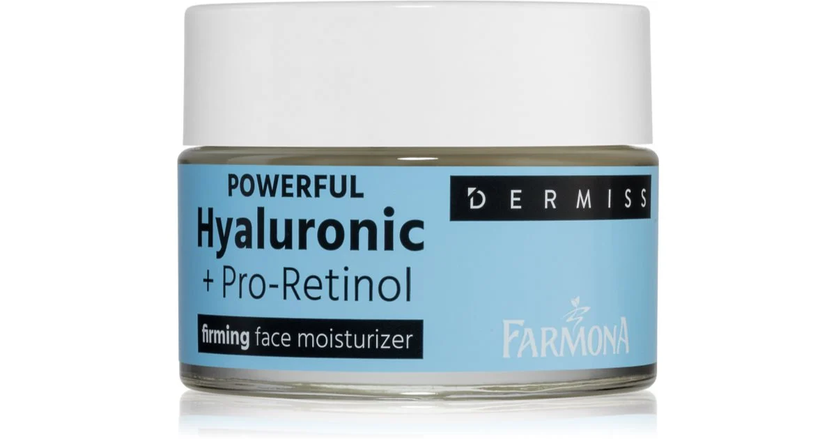 Farmona Dermiss Potente Hyaluronic + Pro-Retinol Crema Rassodante Viso 50 Ml