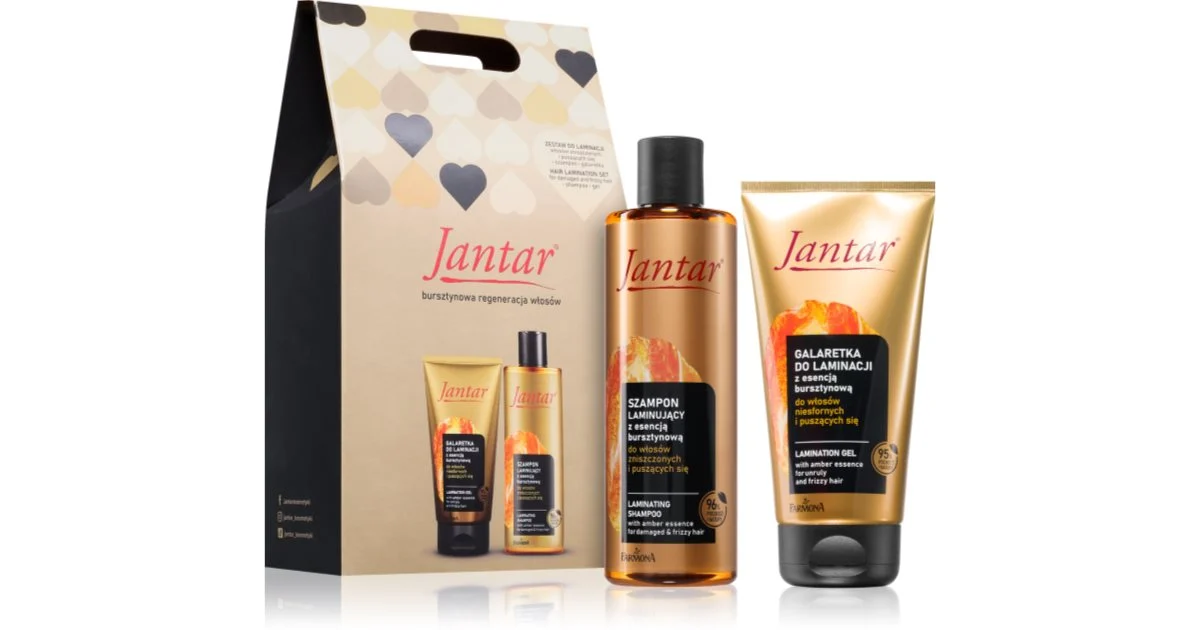 Farmona Jantar Set Confezione Regalo Per Capelli Rovinati