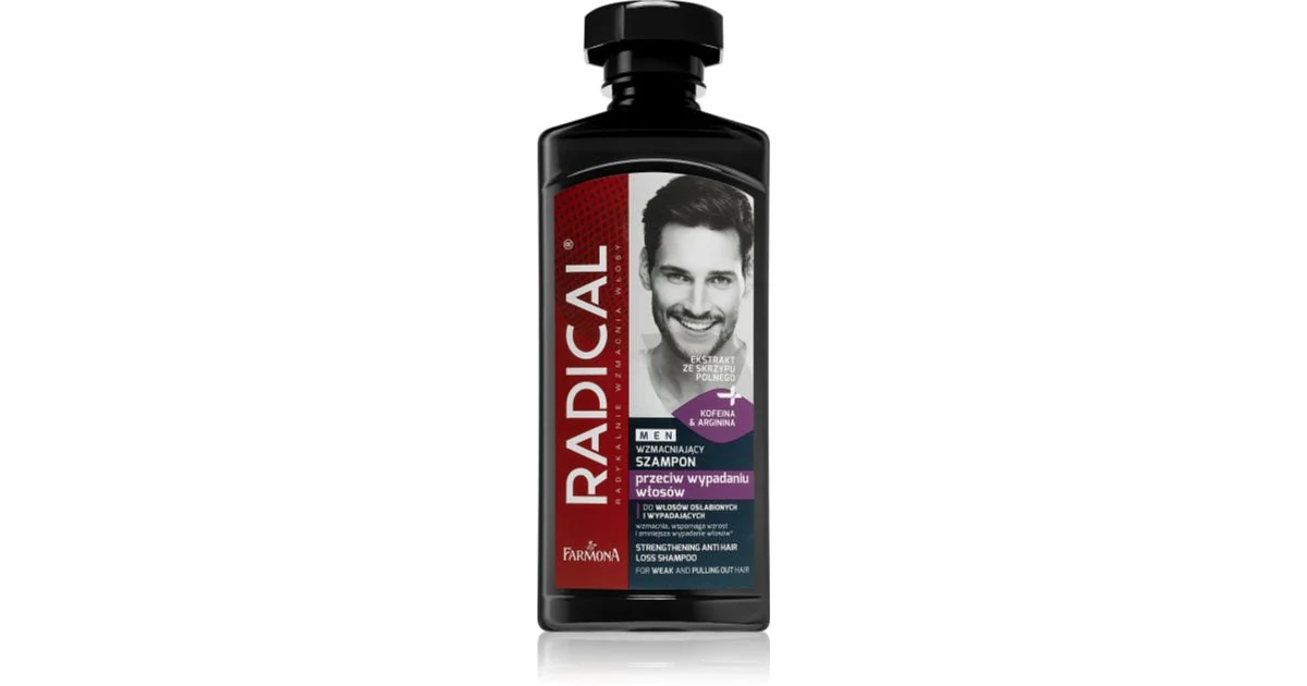 Farmona Radical Shampoo Rinforzante Anticaduta Per Uomo 400 Ml
