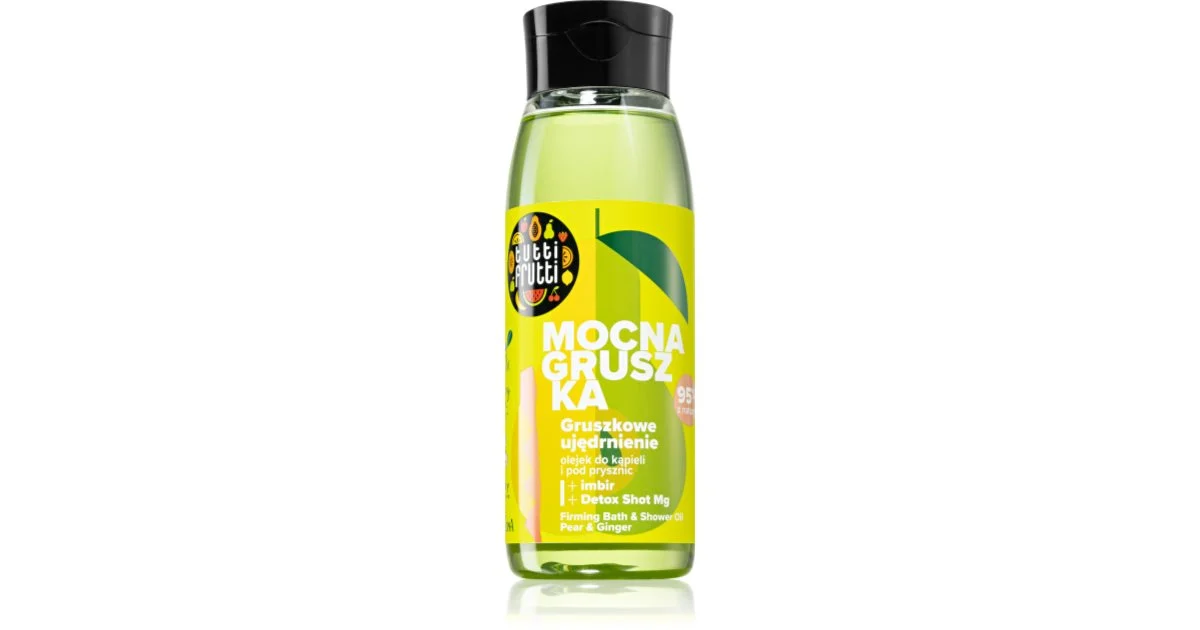 Farmona Tutti Frutti Pear & Ginger Olio Bagno E Doccia Per Rassodare La Pelle 400 G