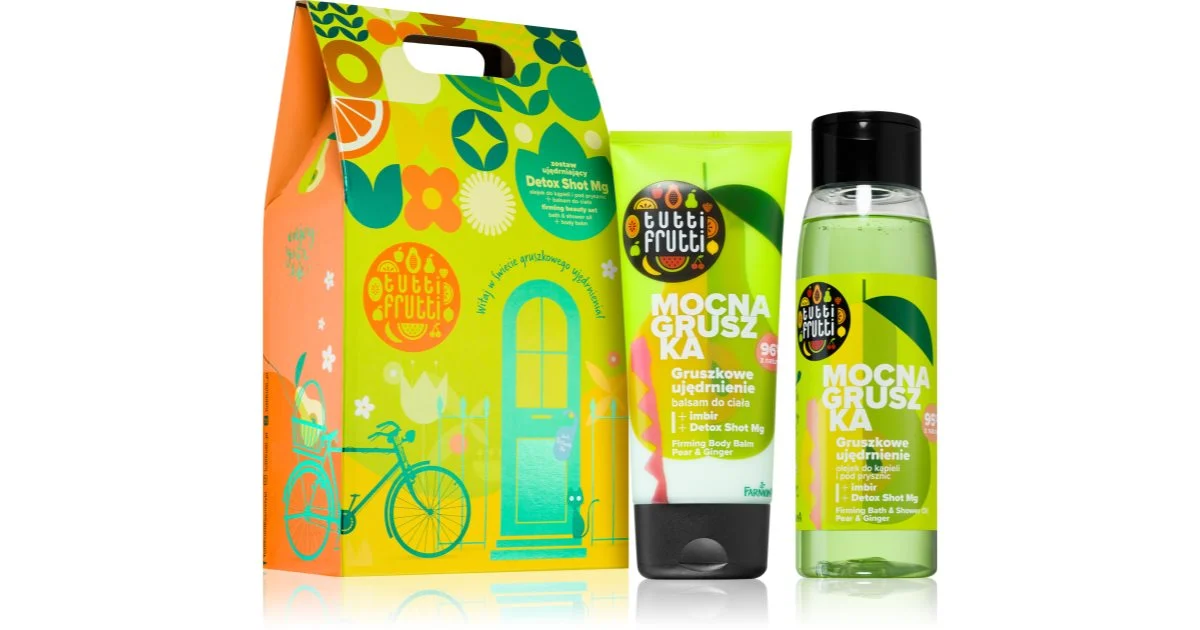 Farmona Tutti Frutti Strong Pear Confezione Regalo Per Il Corpo 2 Pz