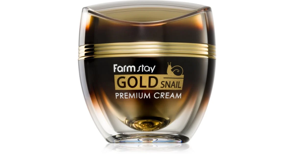 Farmstay Gold Snail crema viso con estratto di bava di lumaca 50 ml