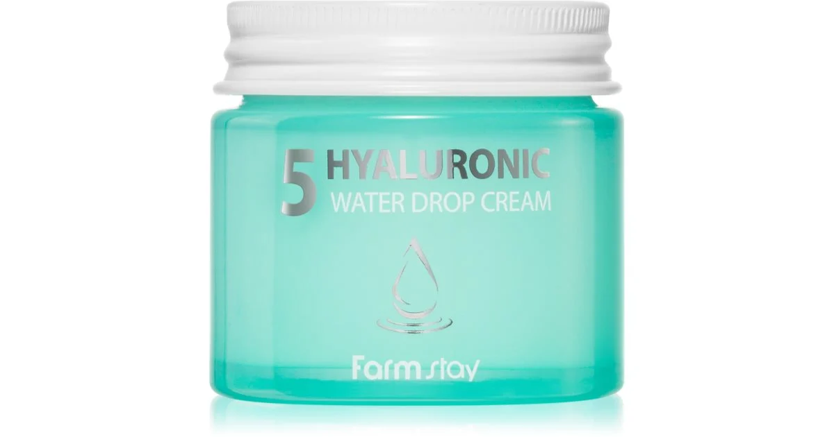 Farmstay Hyaluronic Water Drop Crema Viso Con Acido Ialuronico 80 Ml