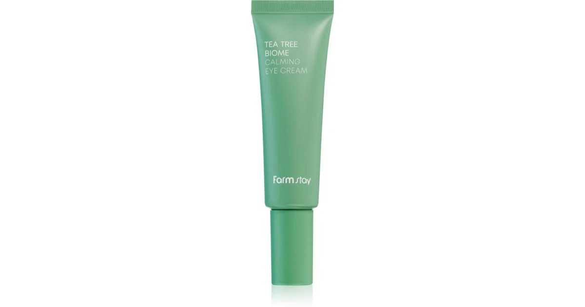 Farmstay Tea Tree Biome Crema Occhi Lenitiva Con Estratto Della Pianta Del 50 Ml