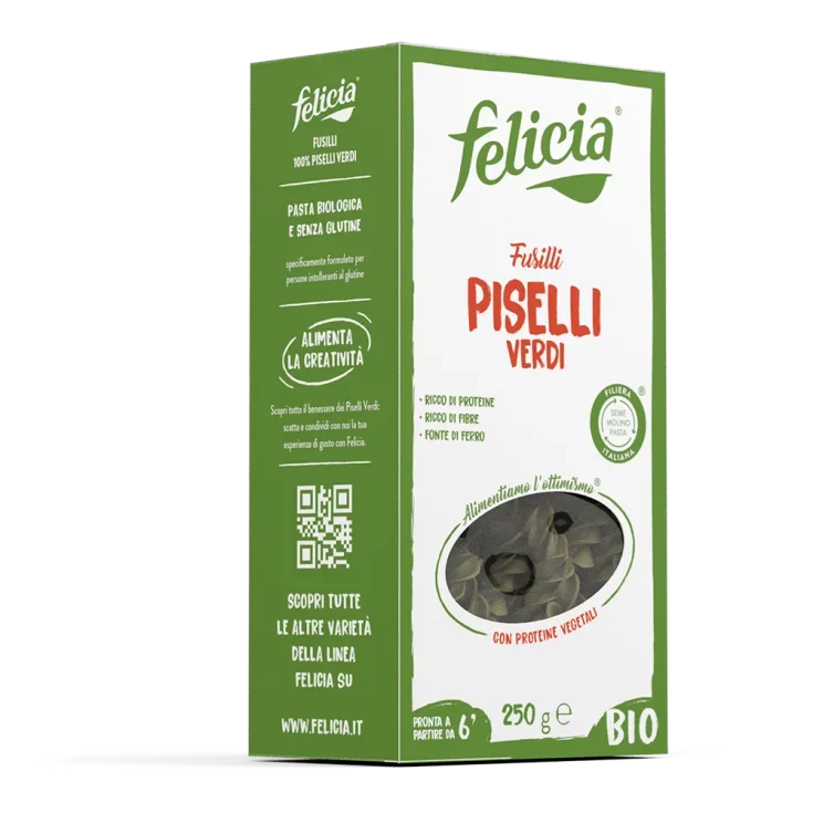 Fusilli Di Piselli Verdi Felicia 250G