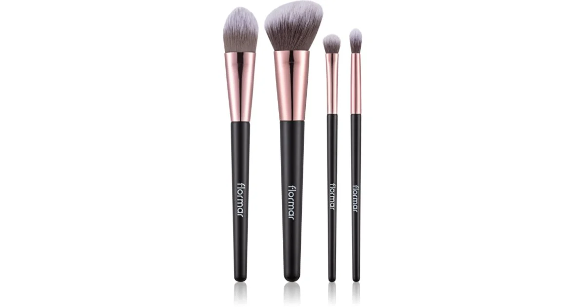 flormar Set di pennelli per il viso 4 pezzi