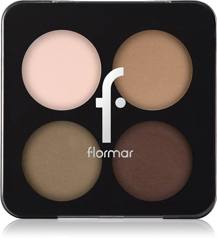 Flormar Color Palette Di Ombretti Colore 004 Swiss Chocolate 6 G