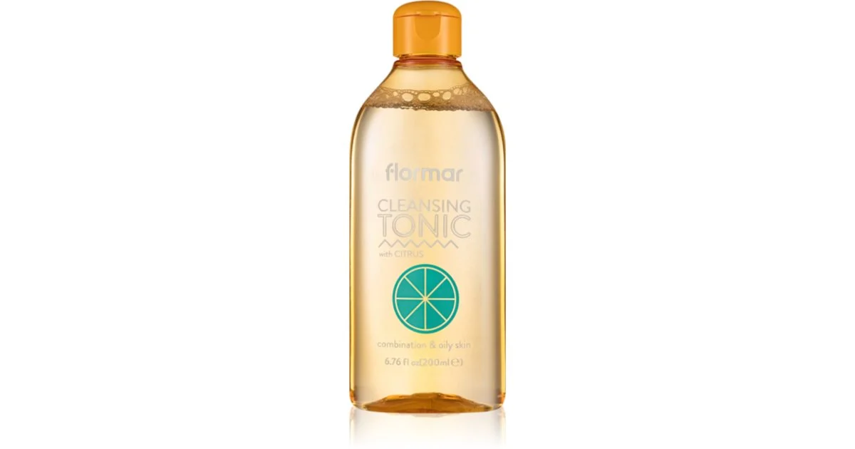 flormar lozione tonica di pulizia profonda per pelli grasse e miste 200 ml