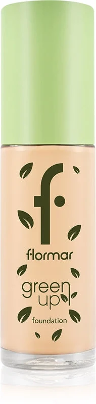 Flormar Green Up Fondotinta Opacizzante Colore 020 Soft Avorio 30 Ml