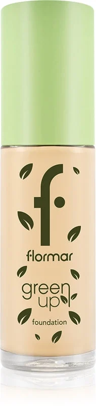 Flormar Green Up Fondotinta Opacizzante Colore 030 Light Beige 30 Ml