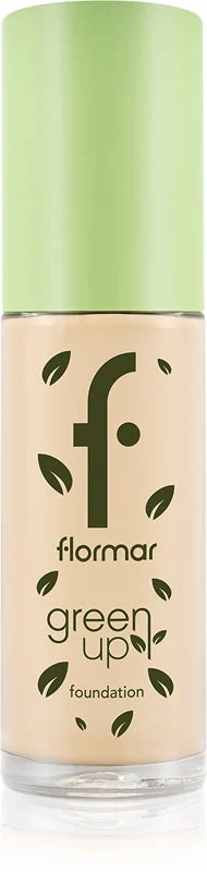 Flormar Green Up Fondotinta Opacizzante Colore 010 Pure Beige 30 Ml