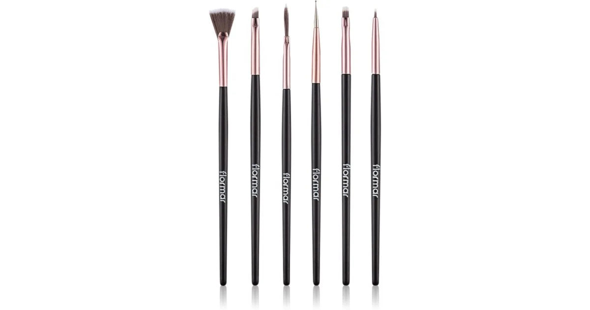 Flormar Set Di Pennelli Per Le Unghie 6 Pz