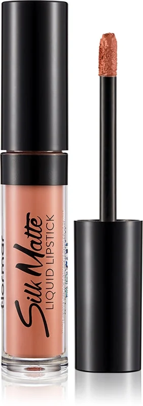 Flormar Silk Matte Rossetto Liquido Matte Lunga Tenuta Colore 001 Undressed 4,5 Ml