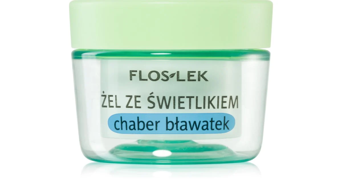 FlosLek Laboratorium gel contorno occhi all'euphrasia e centaurea 10 g