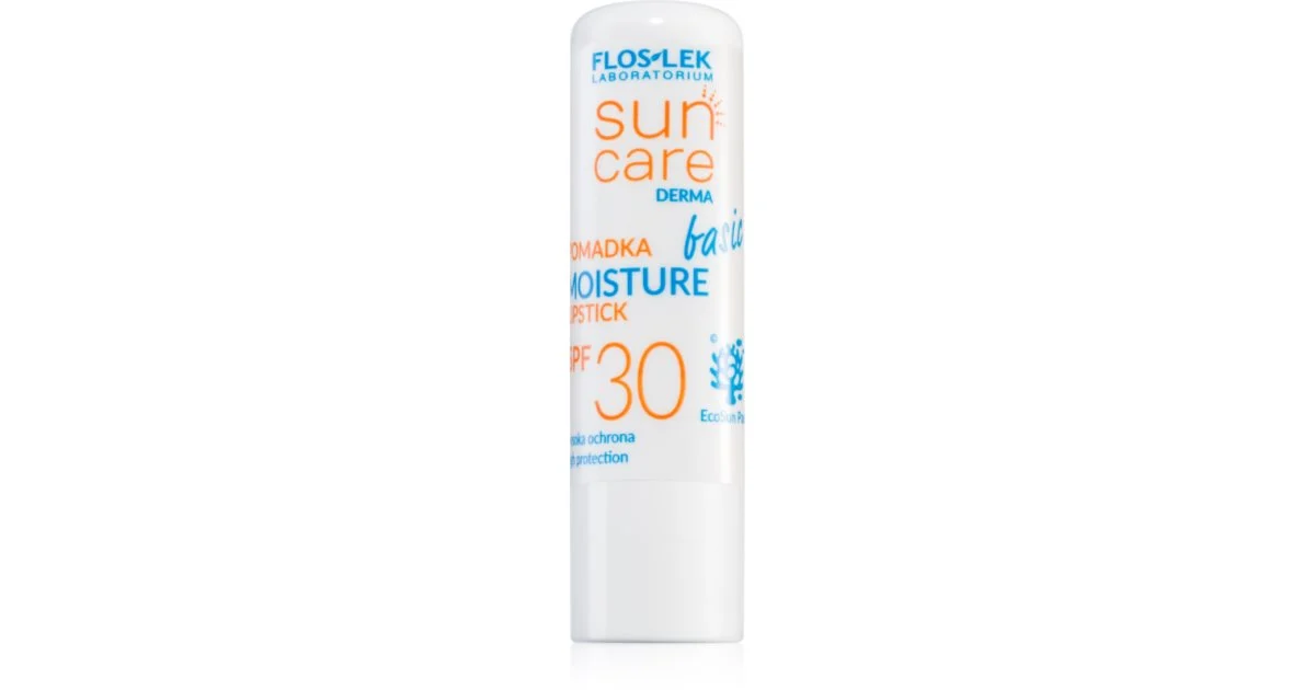 Floslek Laboratorium Sun Care Derma Basic Balsamo Protettivo Labbra Spf 30 3,8 G