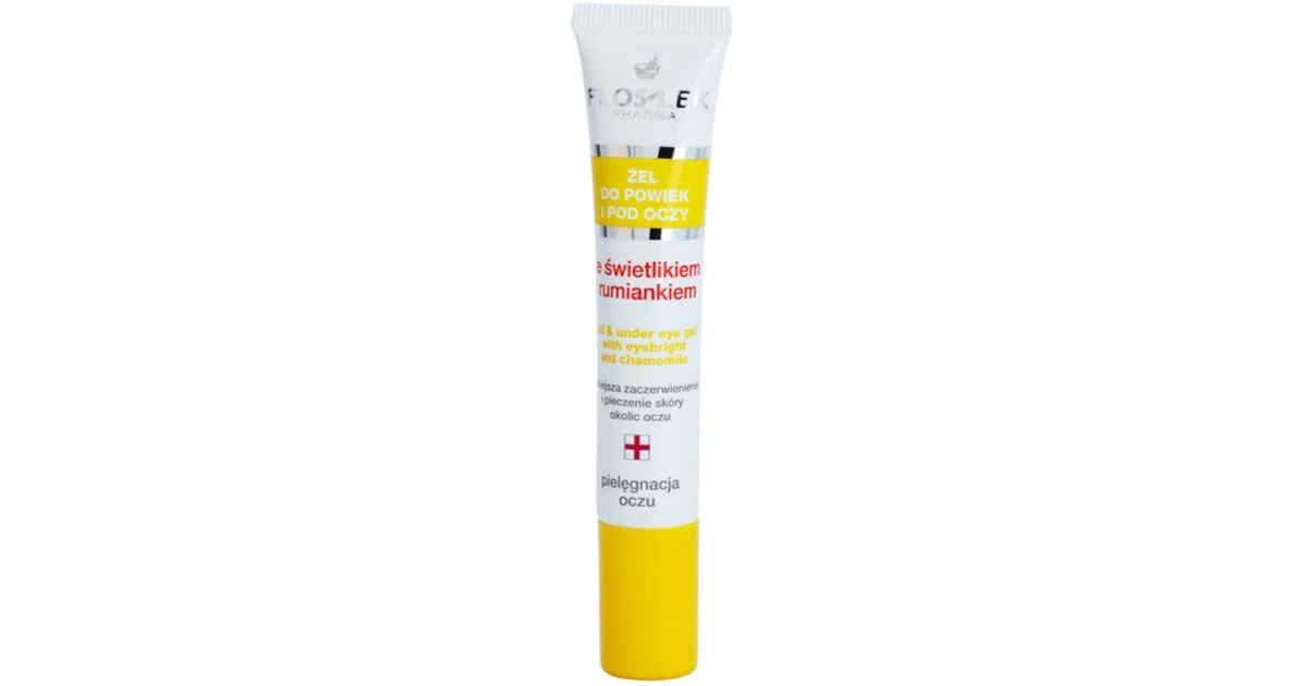 Floslek Pharma Gel Contorno Occhi All'Eufrasiae Camomilla 15 Ml