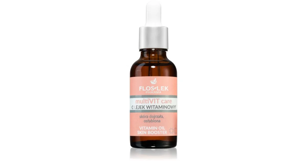 Floslek Pharma Multivit Care Olio Viso Per Pelli Mature 30 Ml