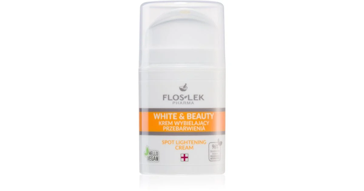 Floslek Pharma White & Beauty Crema Sbiancante Per Un Trattamento Localizzato 50 Ml