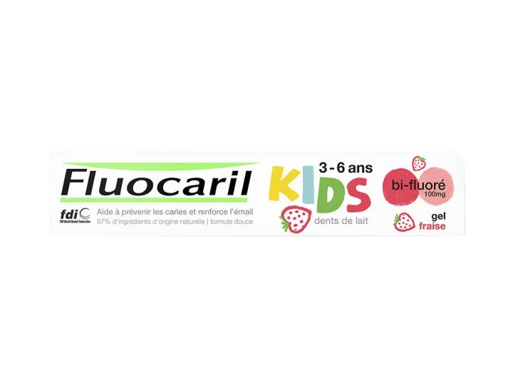 Fluocaril Kids 3/6 Ans Gel Fraise 50 ml