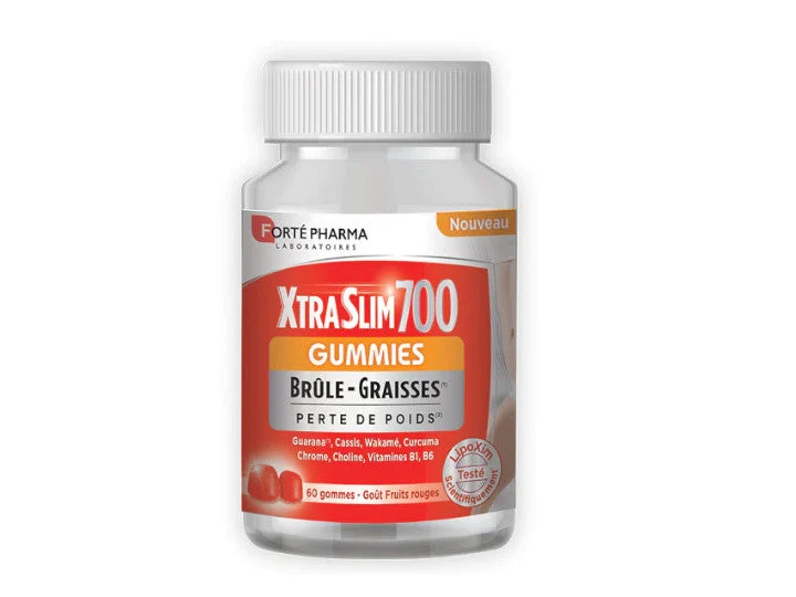 Forté Pharma Dimagrante XtraSlim 700 Brucia Grassi Gusto Frutti Rossi 60 gummies